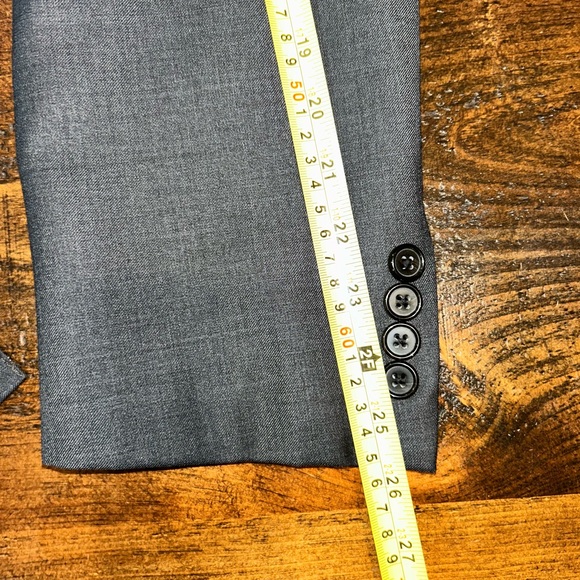 Lauren Ralph Lauren 100% Wool Lightweight Gray Suit Set   Mint Condition - Picture 10 of 14